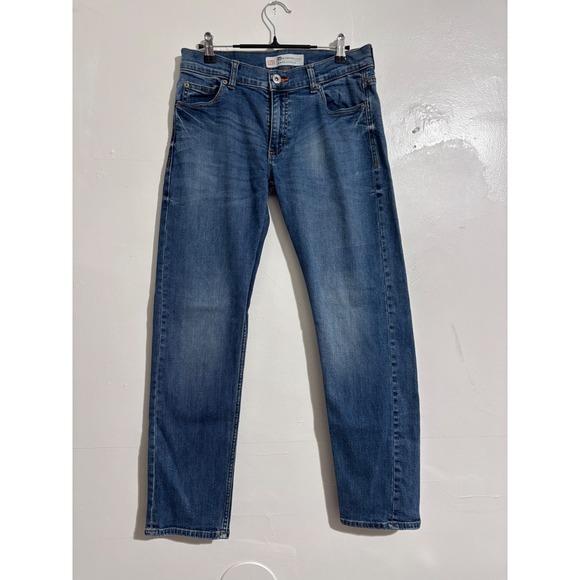 Lee Modern Series L231 Slim Fit Tapered Leg Jeans Mens Size 31x30 Blue - Picture 1 of 7